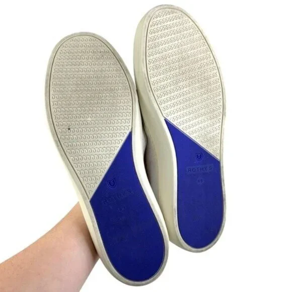 Rothys Rainbow Limited Edition Loafer in White - Picture 8 of 8